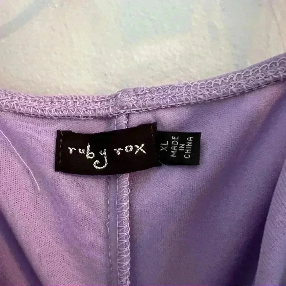 Ruby Rox Purple Formal Dress, size XL - Picture 6 of 6